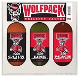North Carolina State Wolfpack 3 Bottle Grilling Sauce Gift Set North Carolina State Wolfpack 3 Bottle Grilling Sauce Gift Set