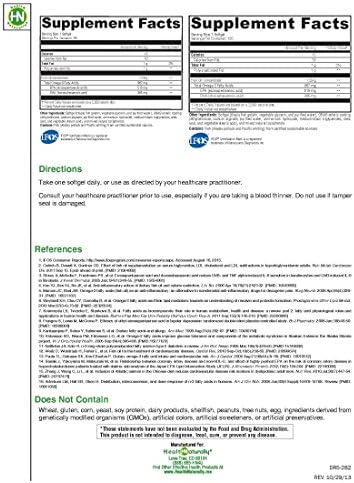 Pure Omega 900 EC - 120 Enteric-Coated Softgels *4 month supply BEST VALUE* | Alaskan IFOS Five-Star Certified Enteric-Coated Fish Oil | Smaller Softgels | Easy to Swallow | Super Concentrated Fish Oil | The EPA/DHA content is Optimally Absorbed | Burp Free | Pharmaceutical Grade