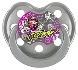 from Ed Hardy Ed Hardy Pacifier for 0 - 24months Black - Live, Love, Life (Model 3410-09)