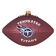 Tennessee Titans NFL Glass Football Ornament (5")