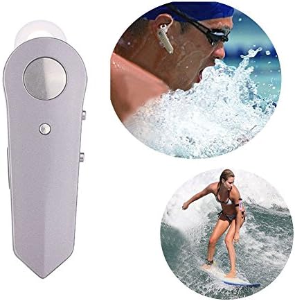 MQB Bluetooth Wireless Headphone Earbuds Headset Earphone Lightweight With Mic In-Ear Waterproof IPX7 for Swimming Surfing (Gray)