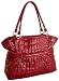 Sydney Love Quilted Croc Ruched Tote