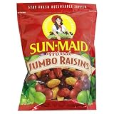Sun Maid Mixed Jumbo Raisins, 12-Ounce Bags (Pack of 5)