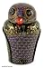 Lacquer wood pencil holder, 'Owl and Its Secrets'