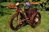 Eigenschaften Deko-Shop-Hannusch  / Schönes Dreirad, Motorrad aus Korbgeflecht, Rattan