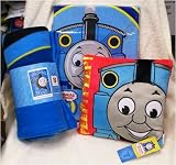 Kitchen & Housewares : Thomas The Tank Engine Duvet Cover, Fleece Blanket & Square Cushion Set