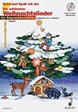 Produkt-Bild: Die sch&ouml;nsten Weihnachtslieder (+CD) : f&uuml;r 1-2 Sopranblockfl&ouml;ten (mit Text) - Dieses Heft ist f&uuml;r Kinder im Alter von 6-9 Jahren gedacht und enth&auml;lt die sch&ouml;nsten Weihnachtslieder in sehr leichten Bearbeitungen f&uuml;r Sopran-Blockfl&ouml;te, zu der wahlweise auch eine 2. Stimme gespielt werden kann. Noten/sheet music