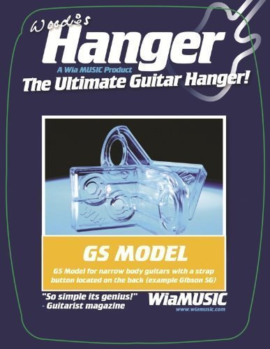 Woodies Hanger: The Ultimate Guitar Hanger - GS-03 Solid Guitar Style Model