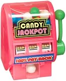 Kidsmania Candy Jackpot Slot Machine Candy Dispenser, 0.7-Ounce Candy-Filled Dispensers (Pack of 12)