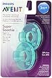 Philips AventBPA Free Soothie Pacifier, 3+ months, Green, 2 Count