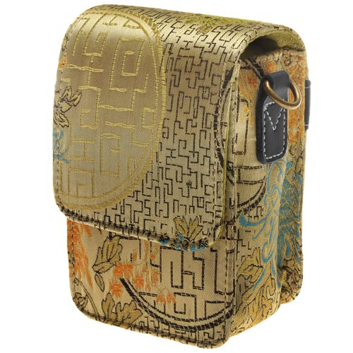 icon Silk Fashion Camera Carrying Case (CS130-GLD)