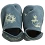 ScooterBees Growing Bird Crib Shoe (Infant/Toddler),Water,6-12 Months (3.5 M US Toddler)