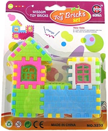 Toy Bricks Home Building Bricks Set Educational Toys Building Blocks Set for Boys and Girls