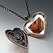Pugster Book Writer's Typewriter Photo Locket Pendant Necklace
