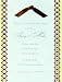 Formal Mint Chocolate with Ribbon Party Invitation by M. Middleton
