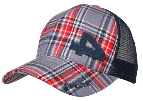 FORVERT Ball Cap Fengler, blue-red-checked, One size, 568902 Preisvergleich