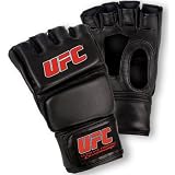 UFC Vinyl MMA Training Glove [Black and Red]