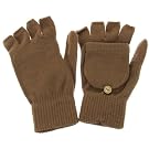 FLOSO® Ladies/Womens Winter Capped Fingerless Magic Gloves