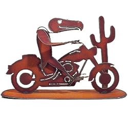 Bikin' Buzzard Sculpture