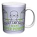 Snorg Tees Lab Safety Super Powers Novelty Lifestyle College Science Humor Ceramic Gift Coffee (Tea, Cocoa) 11 Oz. Mug