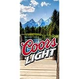 Coors Light Wrap Set, 2 Decals 24x48" for Cornhole Baggo Bag Toss Boards