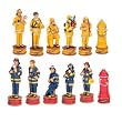 Chess Set - Firefighters - 3.0" Height - Board Not Included