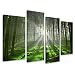 Image sur toile 130 x 80 cm Mod�le N� XXL 6130 Forest Tableaux pour la mur, encadr�s, pr�ts � poser, tout les images sur ch�ssis g�ant bois v�ritable.