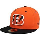 NFL Cincinnati Bengals Two Tone 59Fifty Fitted Cap, Orange/Black, 7 3/8 Amazon.com