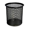 Pro Range Black Wire Mesh Pencil And Pen Cup DeskTidy