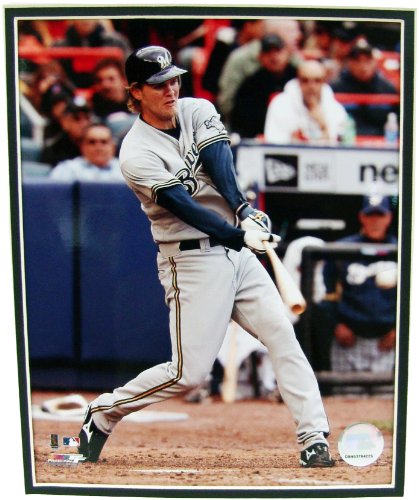 MLB Milwaukee Brewers Corey Hart 11-by-14-Inch Matted Photo