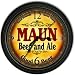 Maun 's Beer and Ale Black Cascading Pub Style Wall Clock