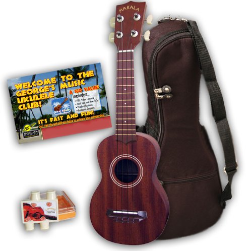 Kala Makala Soprano Ukulele Starter Pack w/ Free Gift