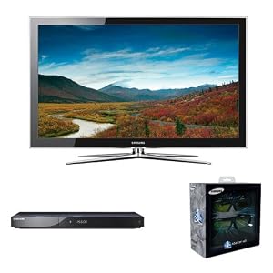 Samsung 46″ LN46C750 1080p, 240Hz LCD HDTV with BD-C6900 Blu-ray 3D Player and 3D Starter Kit (LN46C750+BDC3900)