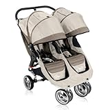 IMAGE OF Baby Jogger 2011 City Mini Double Stroller - Stone/Black