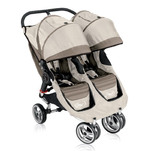 Baby Jogger 2011 City Mini Double Stroller - Stone/Black