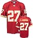 Men`s Kansas City Chiefs #27 Larry Johnson Team Replica Jersey - M