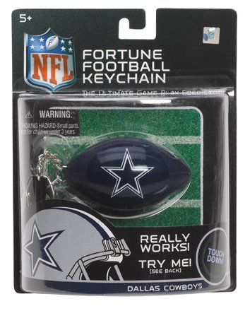 NFL Fortune Football Keychain Dallas Cowboys