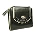 Wallets and Purses - Kenneth Cole Tab French Purse Womens Wallet w/ Piping (Black)
