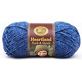 Lion Brand Yarn 137-109 Heartland Thick and Quick Yarn, Olympic