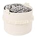 Large Woven Storage Baskets â€“ 16' x 13' Cotton Rope Decorative Hamper for Nursery, Toys, Blankets, and Laundry, Cute Tassel Nursery Decor - Home Storage Container