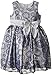 Jayne Copeland Big Girls' Flocked Circle Organza Dress