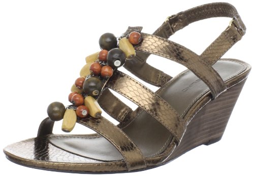 Bandolino Women's Glendale Slingback Sandal,Bronze,8 M US