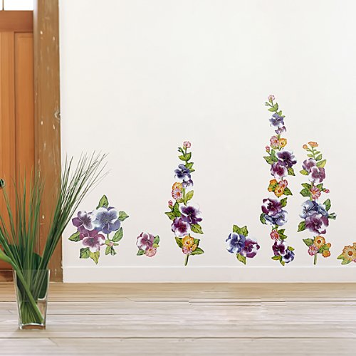 Flower Decor-1 – Medium Wall Decals Stickers Appliques Home Decor