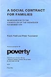 A social contract for families : memorandum to the Chancellor of the Exchequer, November 1974