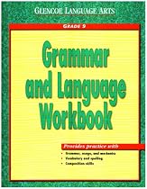 Glencoe Language Arts Grammar and Language Workbook Grade 9