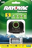 Rayovac Sportsman 70 Lumen 3AAA 5-LED Blood Tracking Headlight with Batteries (SPBTHL-B)