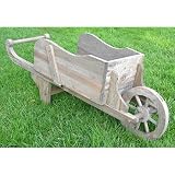 Buy Colonial Wheel Barrow Planter Color: Antique Gray