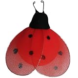 Buy 4 Red Nylon Ladiesbug Children's Room Deocration by The Butterfly Grove
