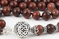 Red Sesame Jasper Prayer Beads