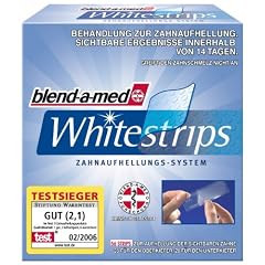 Blend-a-med Whitestrips Zahnaufhellung, 56 Streifen